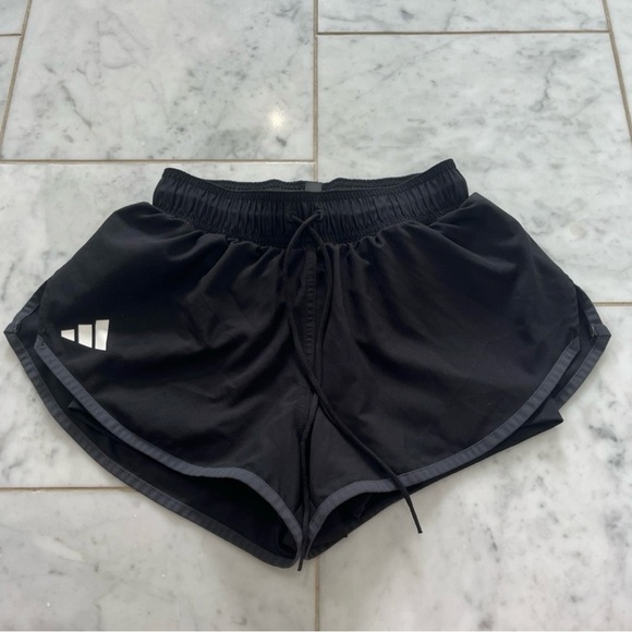 Adidas Women's Black and Gray Athletic Shorts. NEVER WORN. - Picture 3 of 3